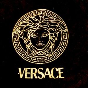 Versace Black Drawstring Dust Bag